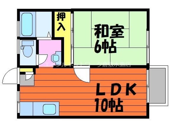 ハイライフ雅の物件間取画像